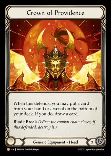 【EN】[Generic] 天命の王冠/Crown of Providence [PEN310-L]