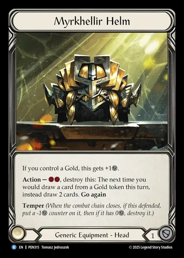 【EN】[Generic] ミュルクヘリルの兜/Myrkhellir Helm [PEN315-R]