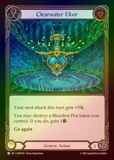 【RF】【EN】[Generic] 清療のエリクサー/Clearwater Elixir (red)  [PEN324-R]