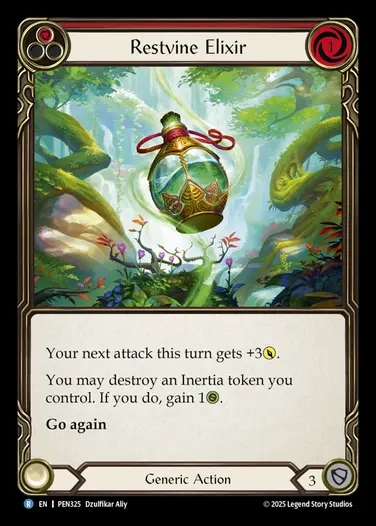 【EN】[Generic] 木癒のエリクサー/Restvine Elixir (red)  [PEN325-R]