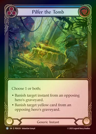 【RF】【EN】[Generic] 墓荒らし/Pilfer the Tomb (blue)  [PEN329-R]