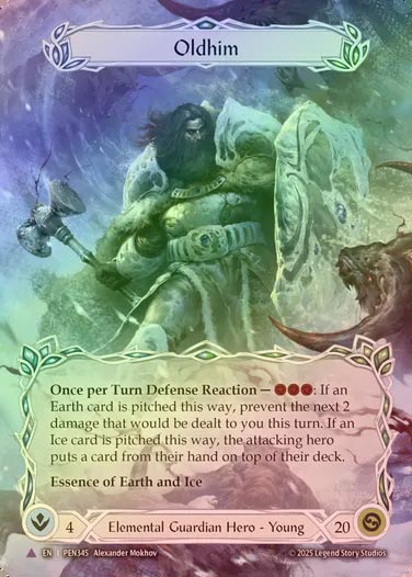 【CF】【EN】[Elemental Guardian] オールディム/Oldhim [PEN345-Marvel]