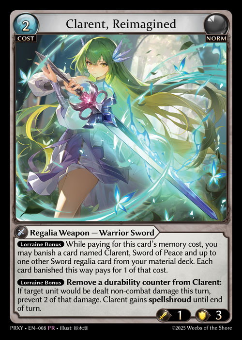 [Norm] Clarent, Reimagined [PRXY-008-PR]