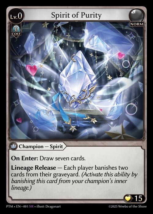 [Norm] Spirit of Purity [PTM001-SR]