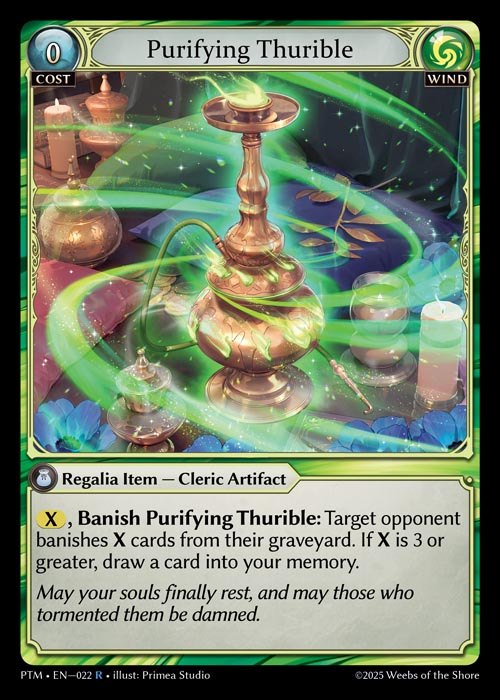 [Wind] Purifying Thurible [PTM022-R]