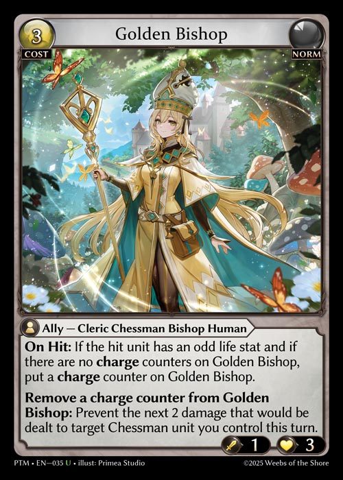 [Norm] Golden Bishop [PTM035-U]