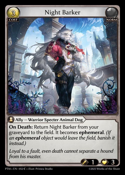 [Norm] Night Barker [PTM052-C]