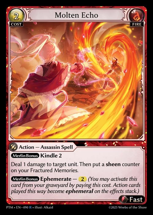 [Fire] Molten Echo [PTM090-R]