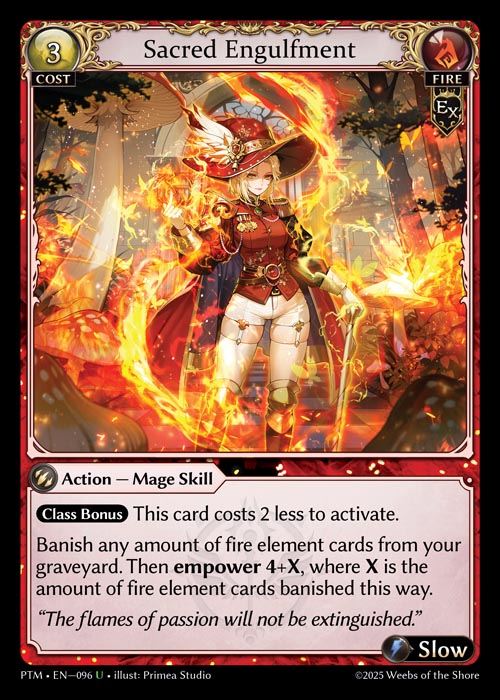 [Fire] Sacred Engulfment [PTM096-U]