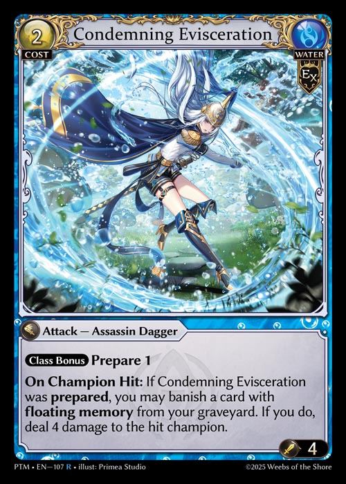 [Water] Condemning Evisceration [PTM107-R]