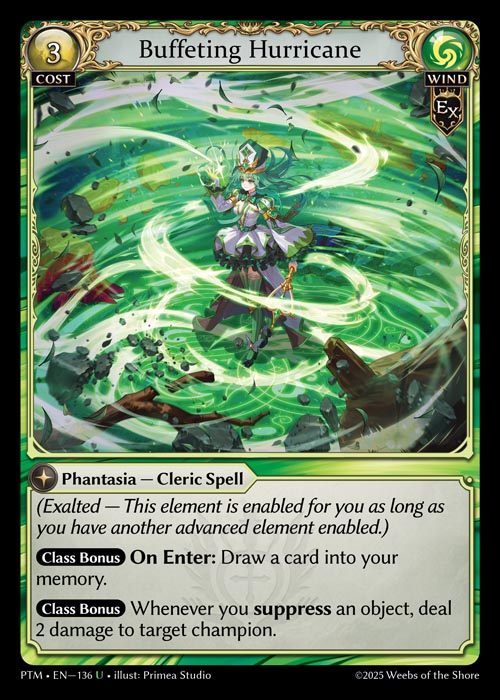 [Wind] Buffeting Hurricane [PTM136-U]