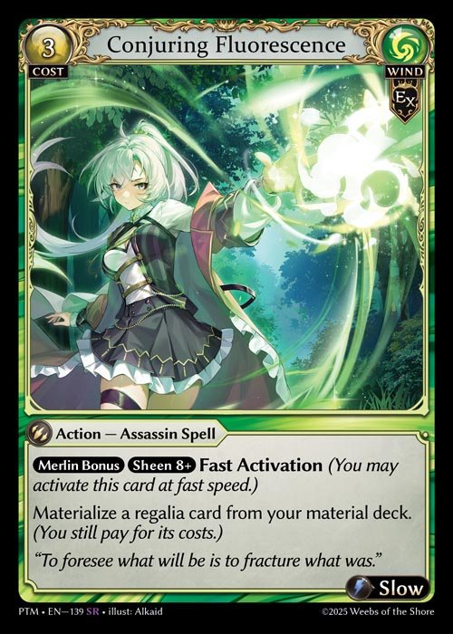 [Wind] Conjuring Fluorescence [PTM139-SR]
