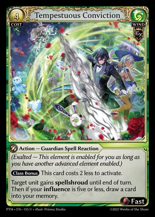 [Wind] Tempestuous Conviction [PTM155-U]
