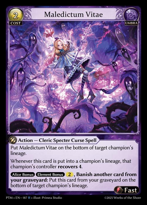 [Umbra] Maledictum Vitae [PTM187-R]