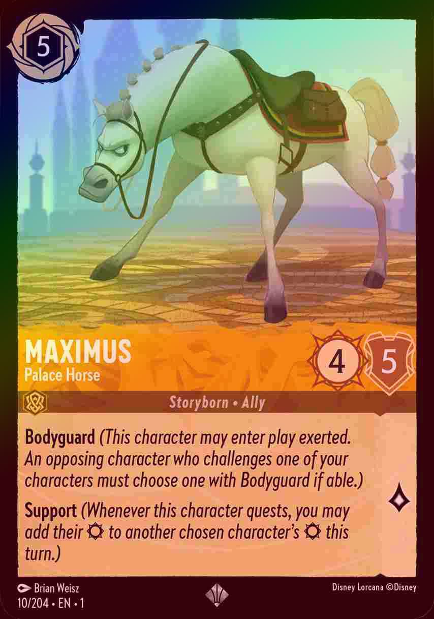 【FOIL】Maximus - Palace Horse [1ST-010/204-S]