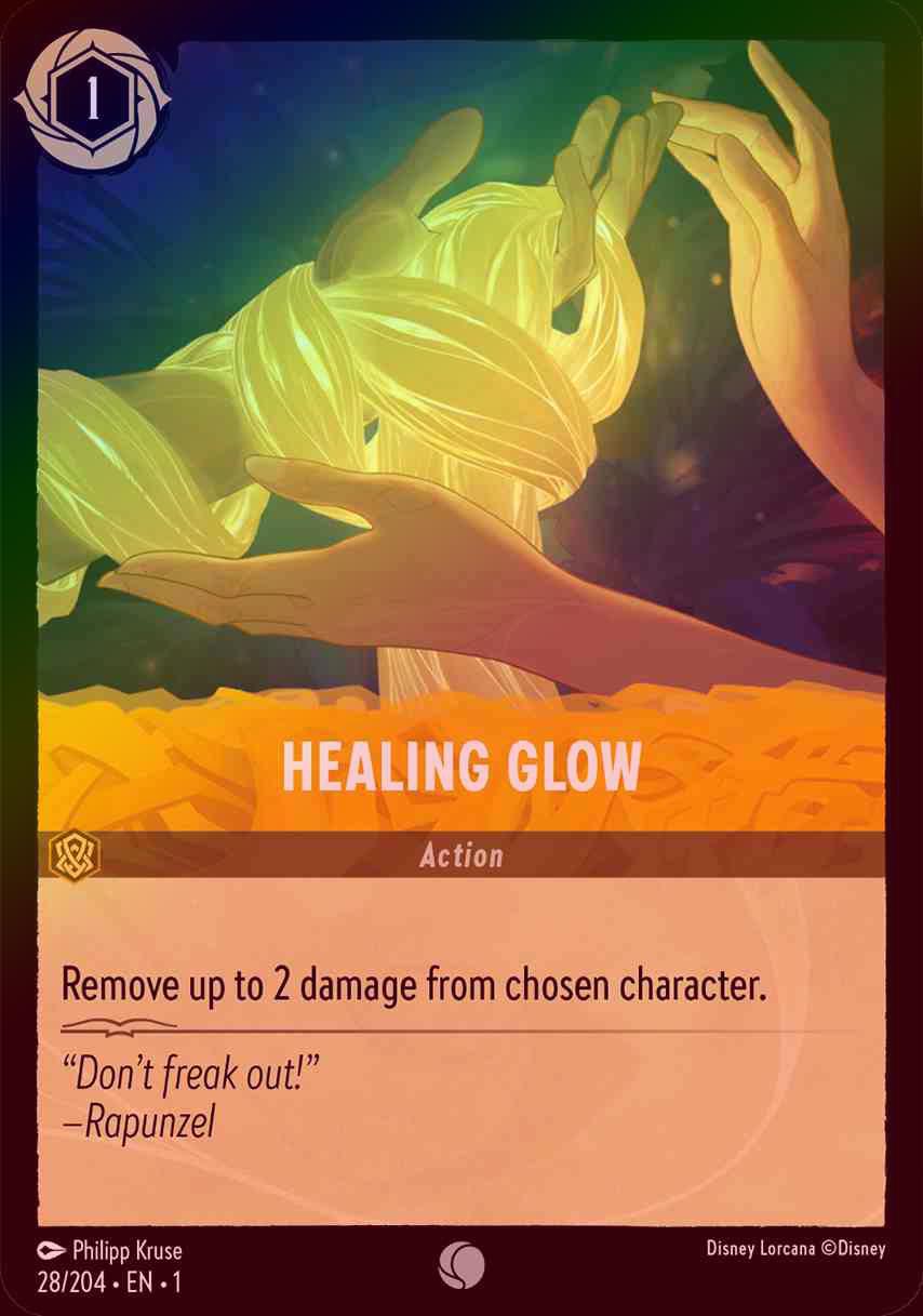 【FOIL】Healing Glow [1ST-028/204-C]