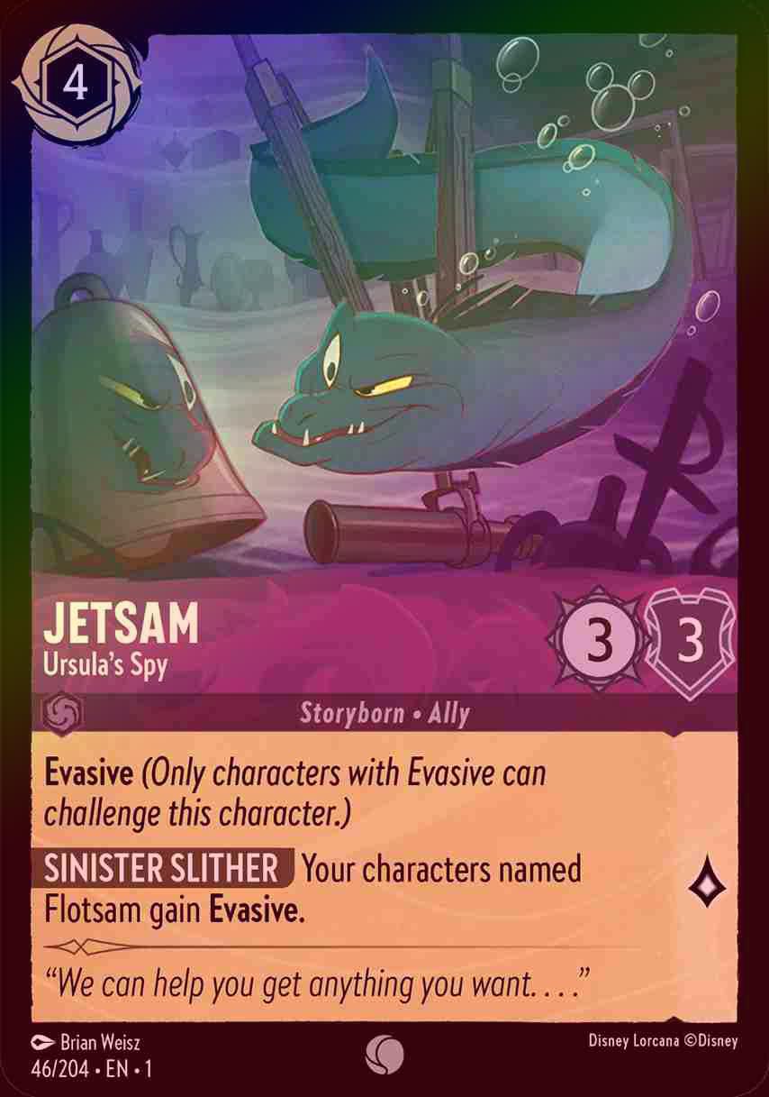 【FOIL】Jetsam - Ursula’s Spy [1ST-046/204-C]