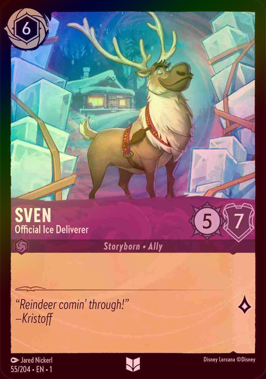 【FOIL】Sven - Official Ice Deliverer [1ST-055/204-U]
