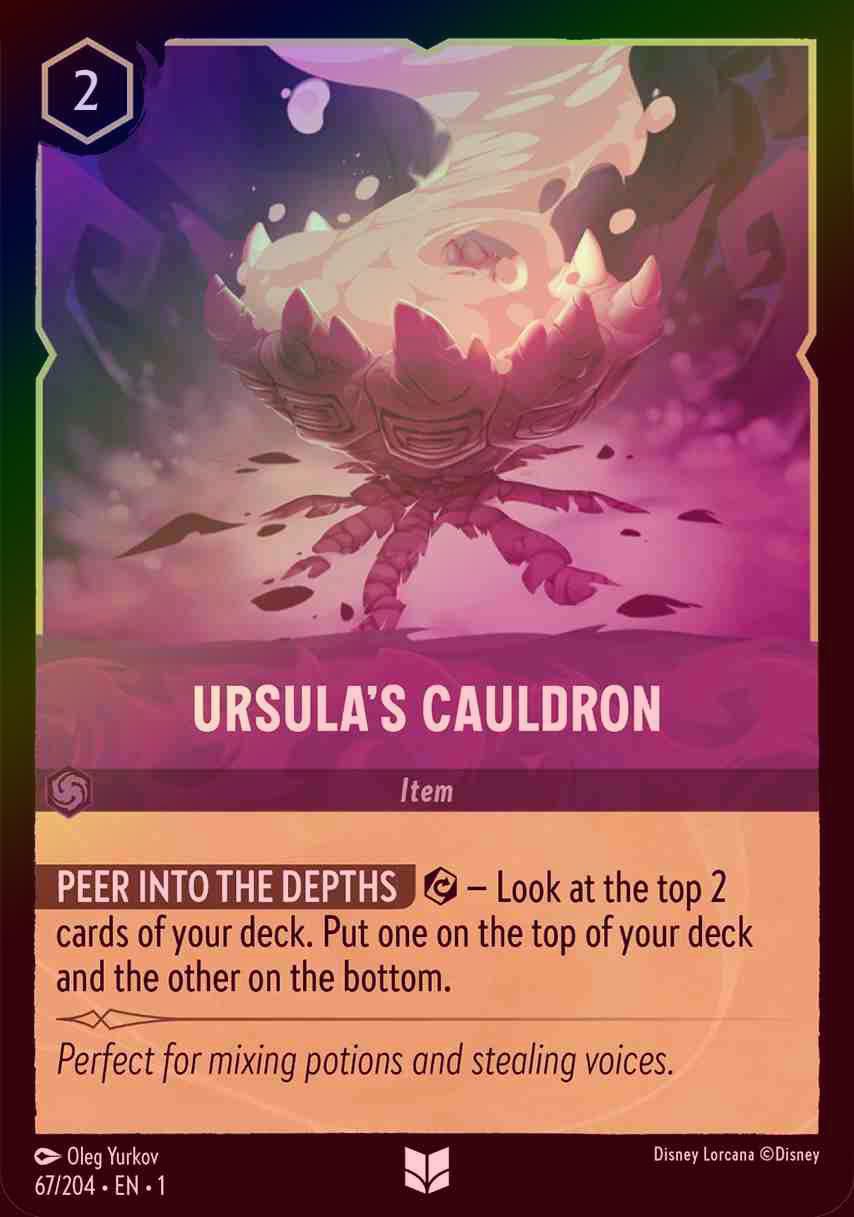 【FOIL】Ursula’s Cauldron [1ST-067/204-U]
