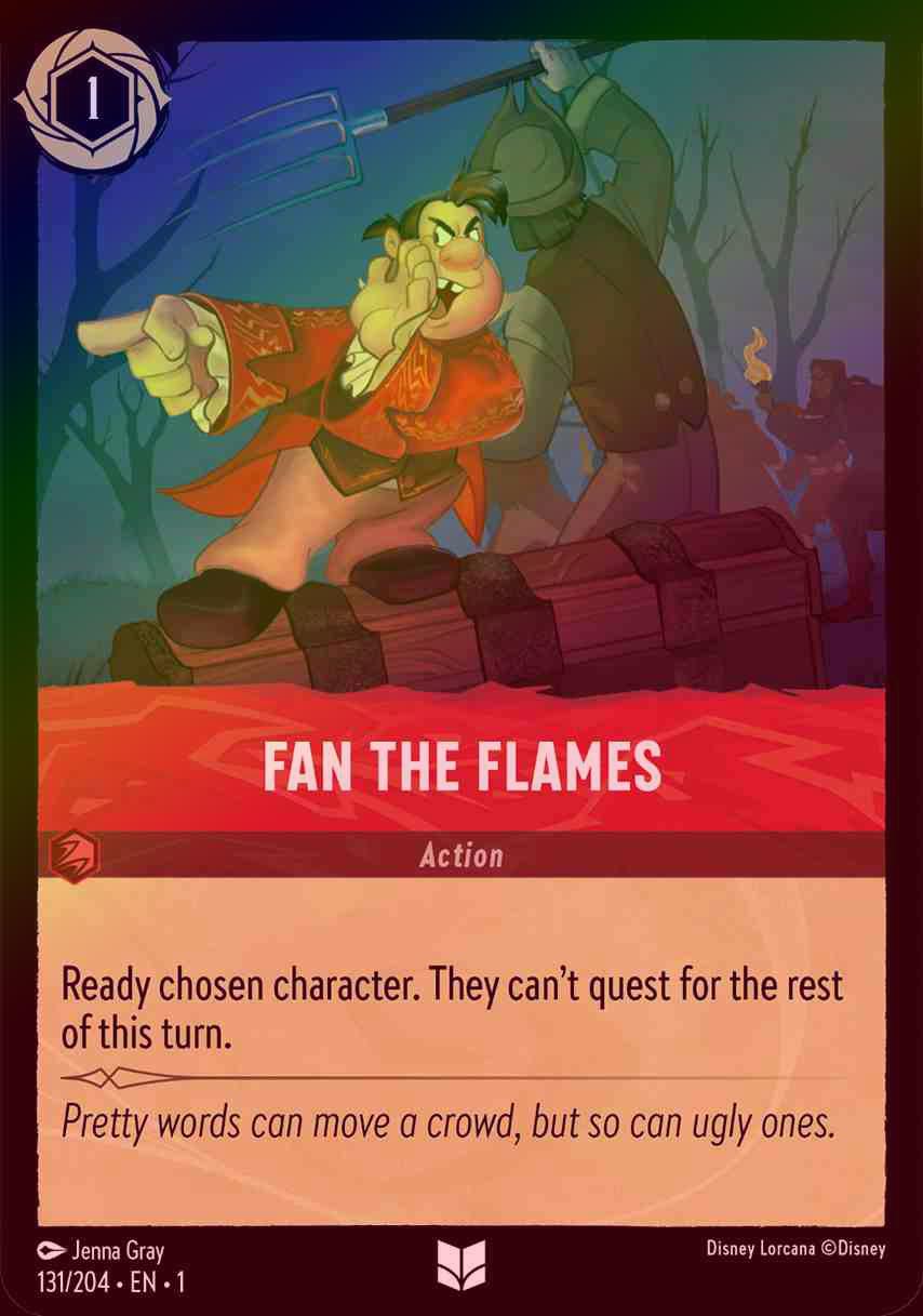 【FOIL】Fan The Flames [1ST-131/204-U]