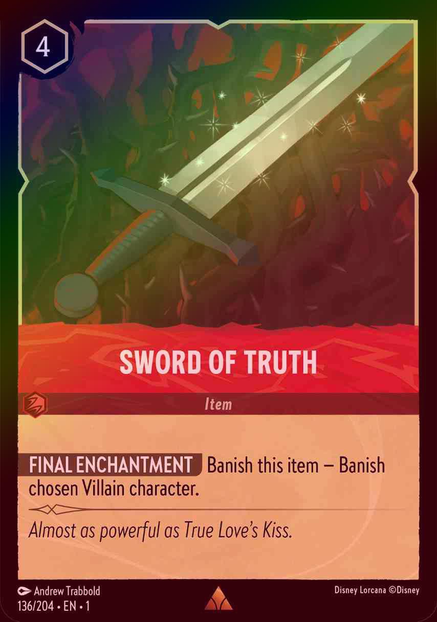 【FOIL】Sword of Truth [1ST-136/204-R]
