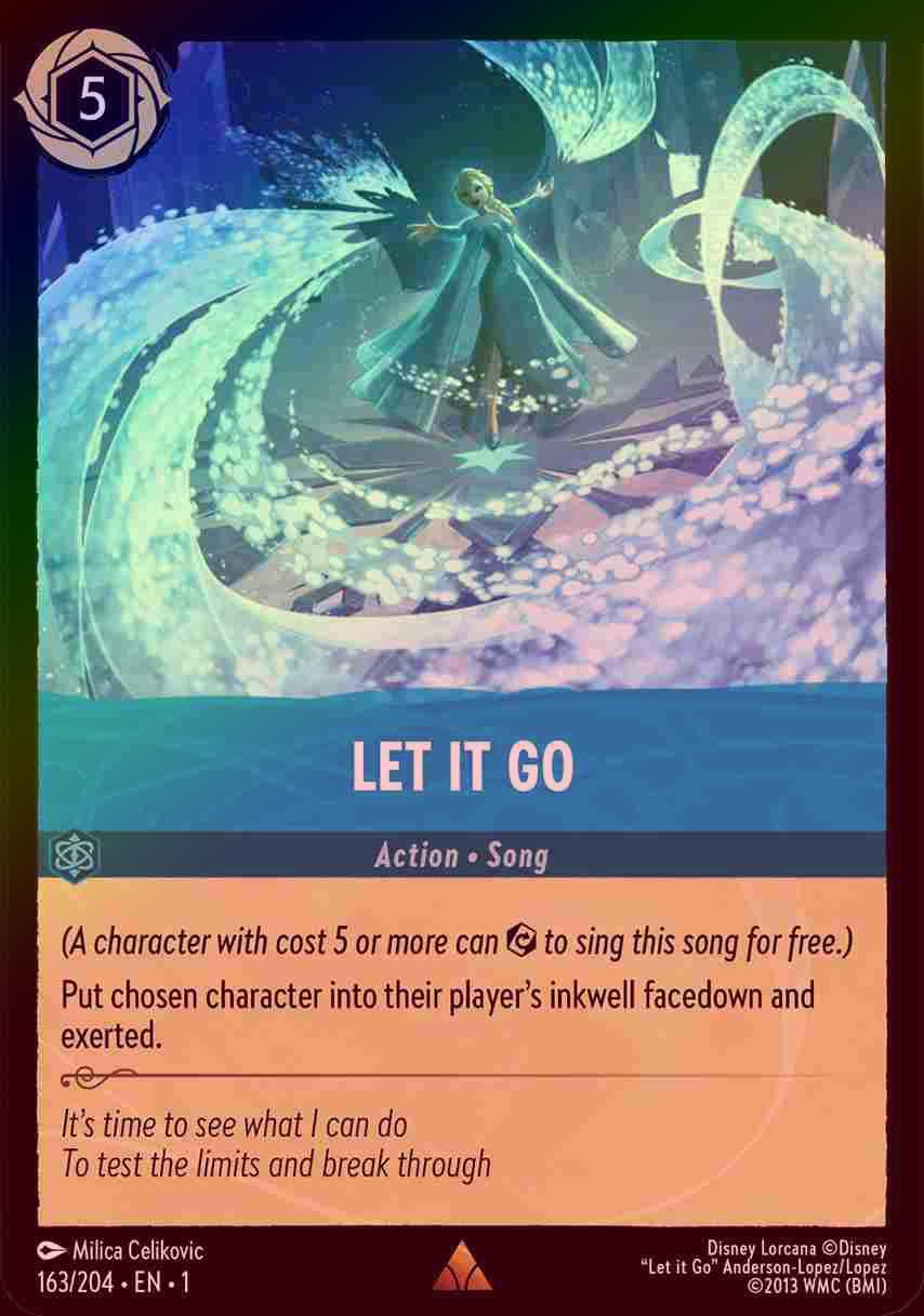 【FOIL】Let It Go [1ST-163/204-R]