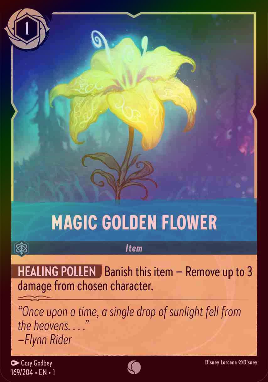 【FOIL】Magic Golden Flower [1ST-169/204-C]