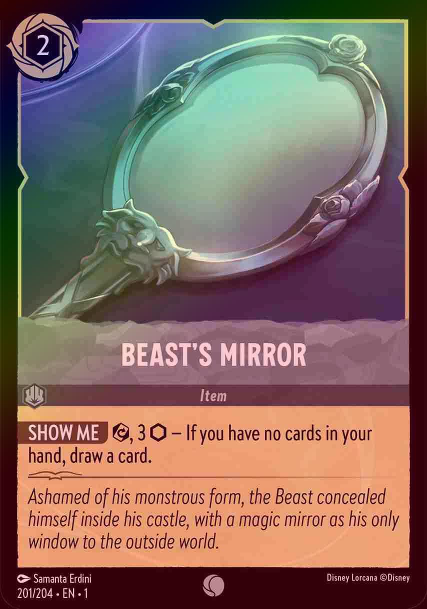 【FOIL】Beast’s Mirror [1ST-201/204-C]