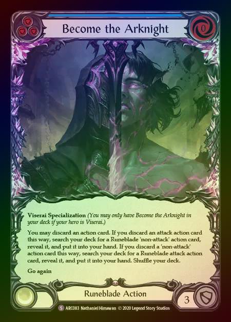 【RF】[Runeblade] Become the Arknight [UL-ARC083-S] Rainbow Foil