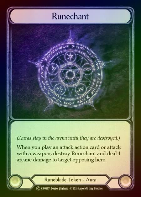 【RF】[Runeblade] Runechant [UL-CRU157-C] Rainbow Foil