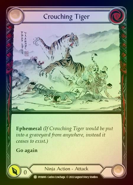 【RF】[Ninja] Crouching Tiger [DYN065-C] Rainbow Foil