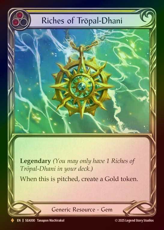 【RF】【EN】[Generic] トロバル＝ダニの財宝/Riches of Tr?pal-Dhani [SEA000-F]