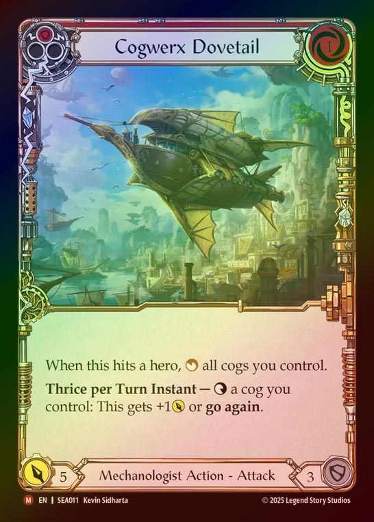 【RF】【EN】[Mechanologist] コグワークスのダブテイル/Cogwerx Dovetail [SEA011-M]