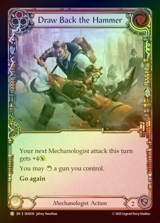 【RF】【予約商品】【EN】[Mechanologist] 撃鉄起こし/Draw Back the Hammer (red)  [SEA039-C]