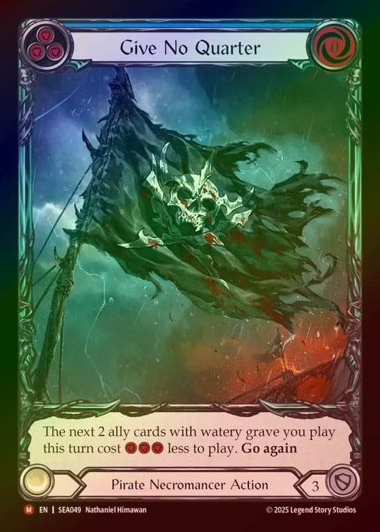 【RF】【予約商品】【EN】[Pirate Necromancer] 容赦無用/Give No Quarter (Extended Art) [SEA049-M]