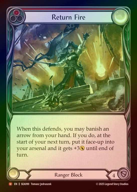 【RF】【予約商品】【EN】[Ranger] 応戦砲火/Return Fire [SEA099-M]