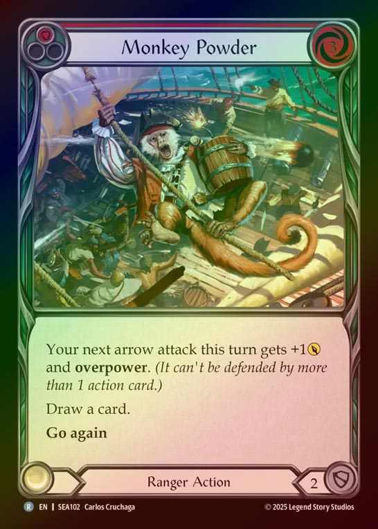 【RF】【予約商品】【EN】[Ranger] 火薬猿/Monkey Powder (red)  [SEA102-R]