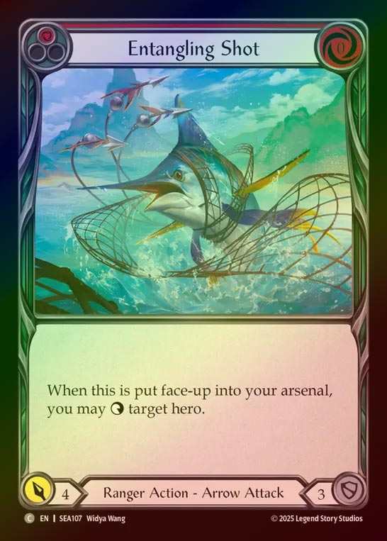 【RF】【予約商品】【EN】[Ranger] 絡め捕りの射撃/Entangling Shot (red)  [SEA107-C]
