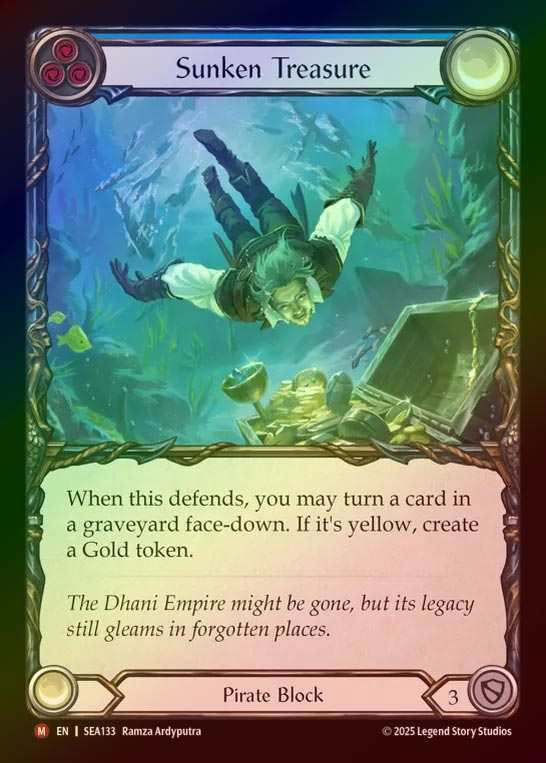 【RF】【予約商品】【EN】[Pirate] 海底の財宝/Sunken Treasure [SEA133-M]