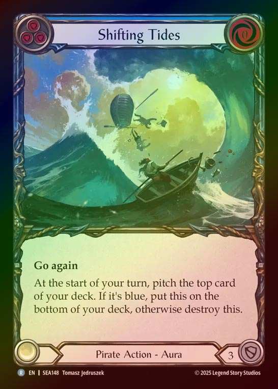 【RF】【予約商品】【EN】[Pirate] 急変する潮流/Shifting Tides (blue)  [SEA148-R]