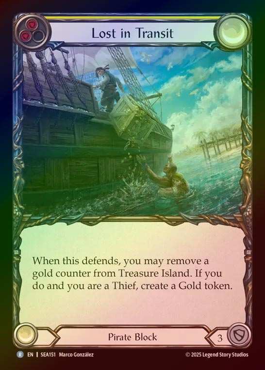 【RF】【予約商品】【EN】[Pirate] 運送遺失/Lost in Transit (yellow)  [SEA151-R]