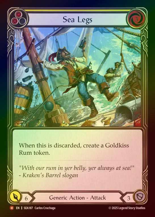 【RF】【予約商品】【EN】[Generic] 船酔い知らず/Sea Legs [SEA187-M]