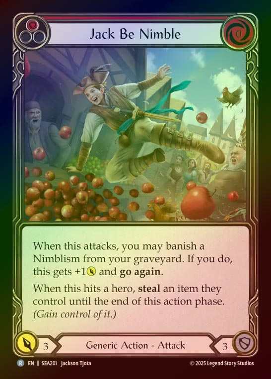 【RF】【予約商品】【EN】[Generic] 機敏なジャック/Jack Be Nimble (red)  [SEA201-R]