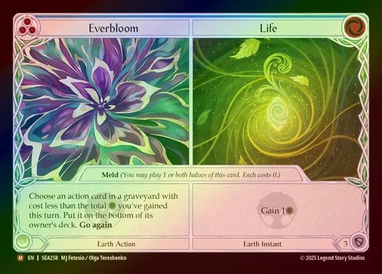 【RF】【予約商品】【EN】[Earth] 常咲+生命/Everbloom+Life [SEA258-M]