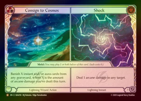 【RF】【予約商品】【EN】[Lightning Wizard] コスモとの交信+ショック/Consign to Cosmos+Shock [SEA259-M]