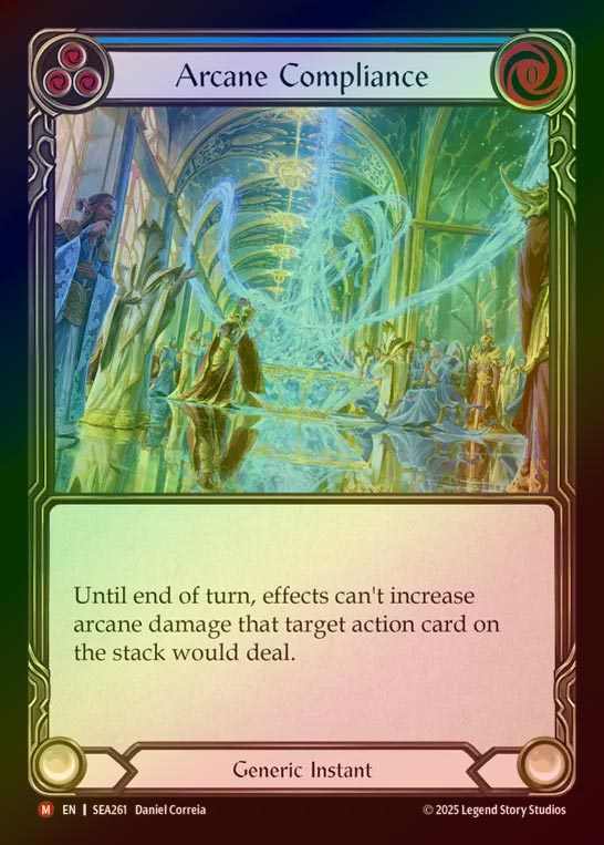 【RF】【予約商品】【EN】[Generic] 秘術協議会/Arcane Compliance [SEA261-M]