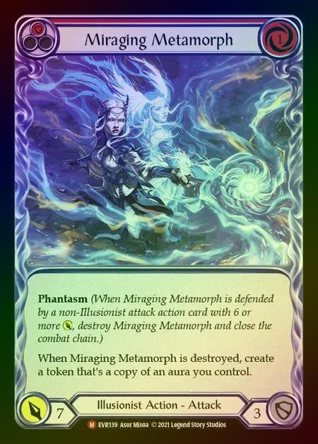 【RF】[Illusionist] Miraging Metamorph [EVR139-M] Rainbow Foil
