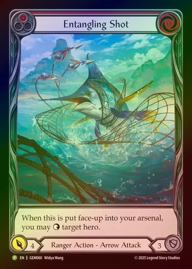 【RF】[Ranger] Entangling Shot (Extended Art) (red) [GEM060-P]