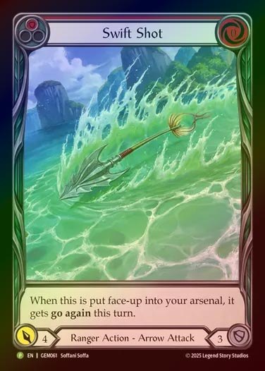 【RF】[Ranger] Swift Shot (Extended Art) (red) [GEM061-P]