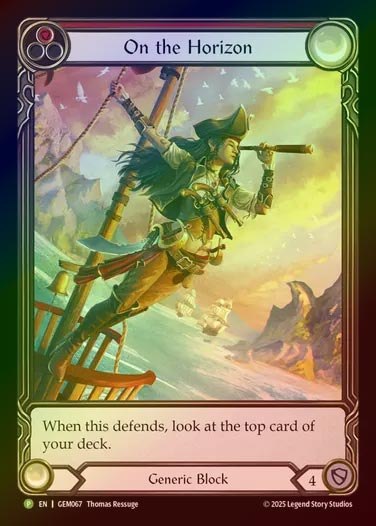 【RF】[Generic] On the Horizon (Extended Art) (red) [GEM067-P]